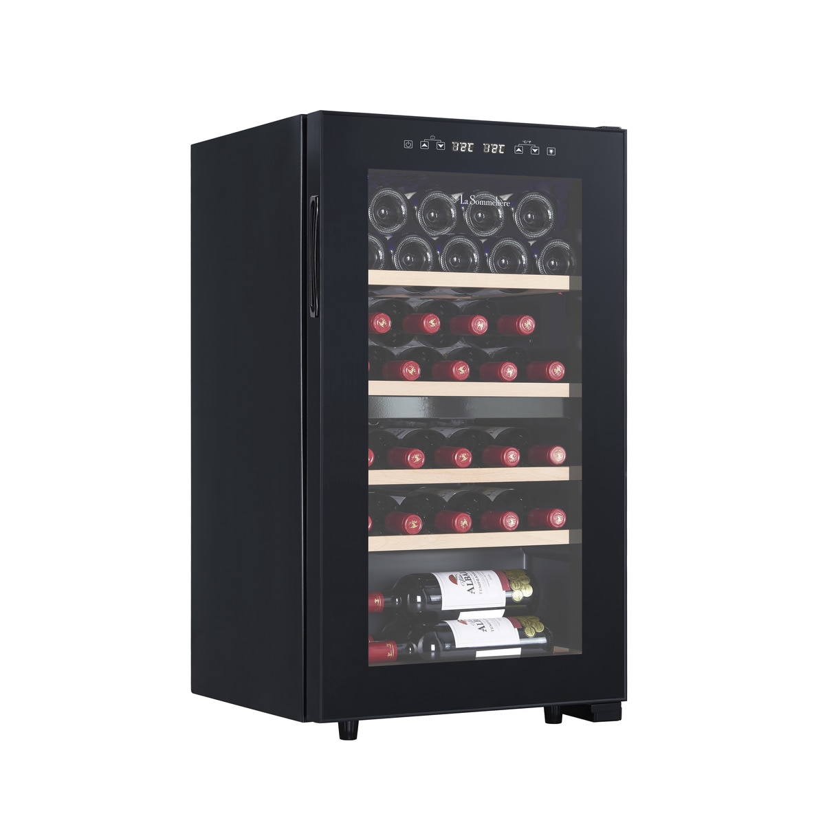 Vinoteca La Sommeliere para 32 botellas - SLS32DZBLACK Negro-2