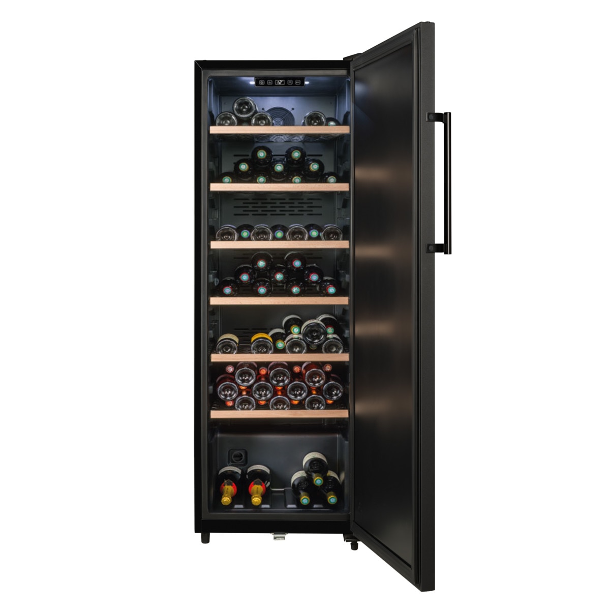 Vinoteca La Sommeliére para 147 botellas - CTPNE147E Negro-3