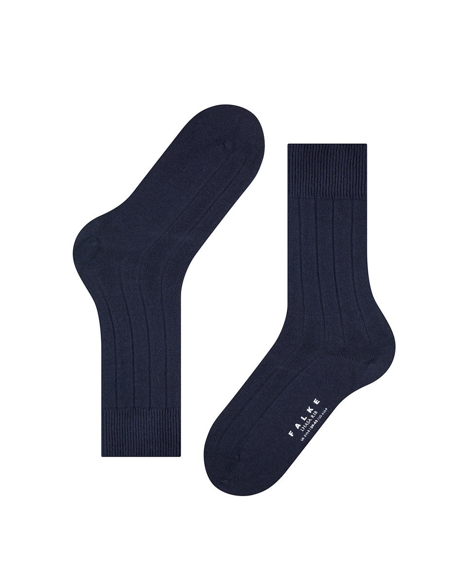 Meias Curtas de Lã e Caxemira Castanho-4