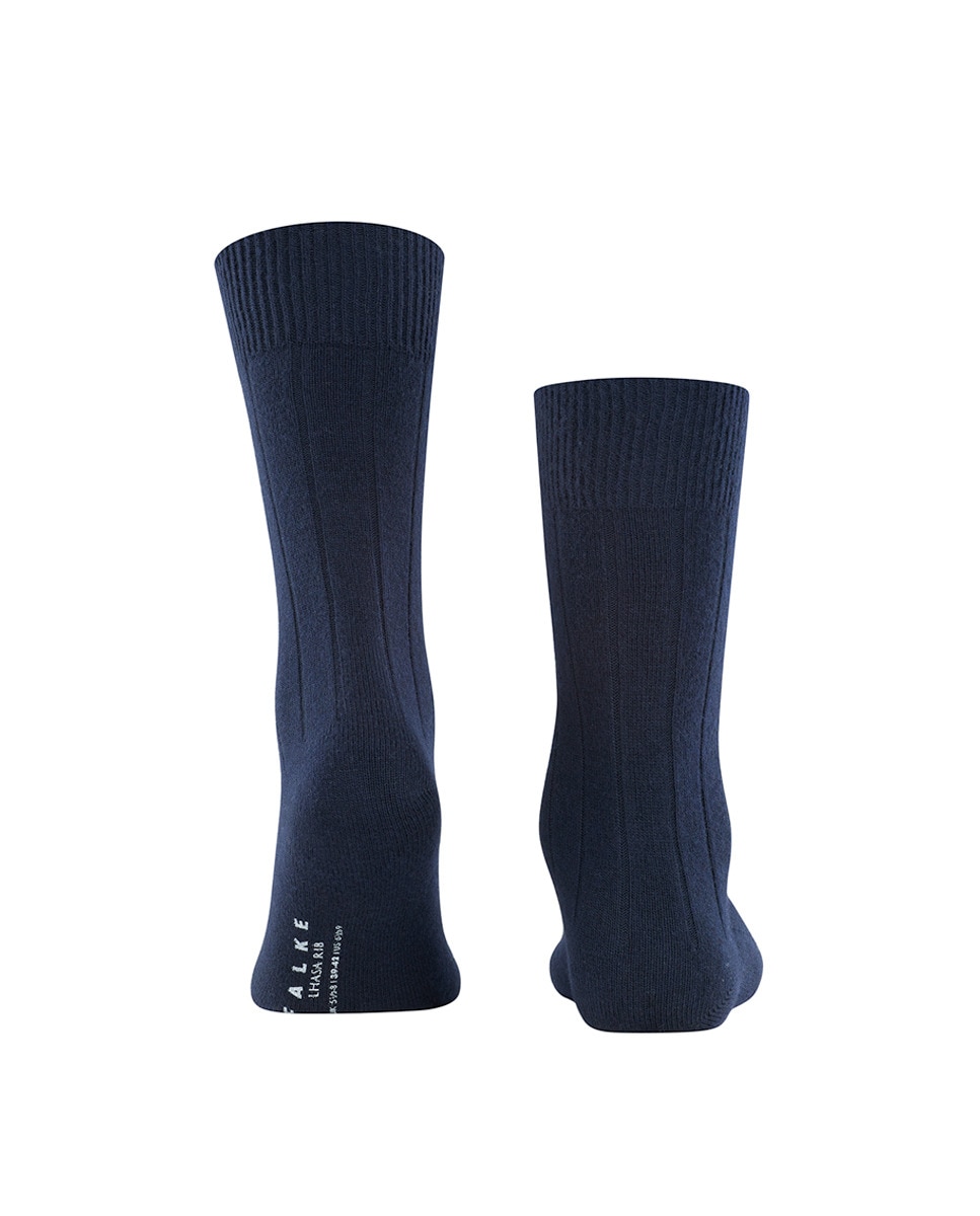 Meias Curtas de Lã e Caxemira Castanho-3