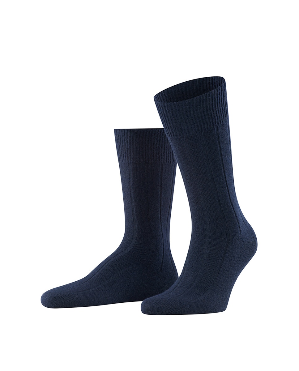 Meias Curtas de Lã e Caxemira Castanho-2