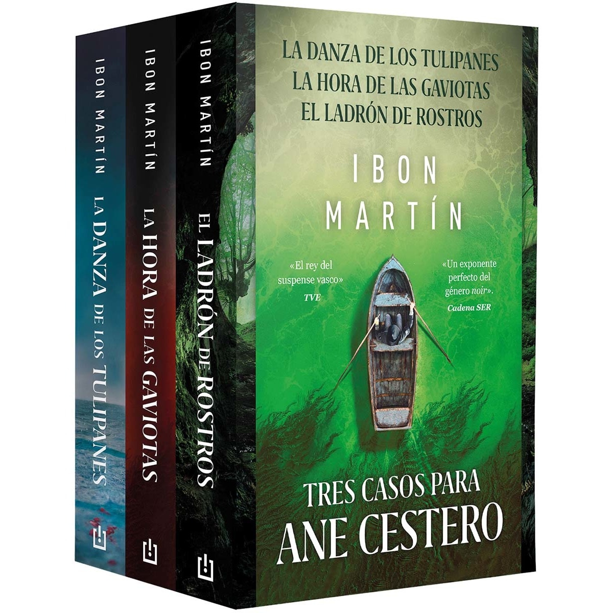 Imagem 0 de Tres casos para Ane Cestero (pack con: La danza de los tulipanes | La hora de las gaviotas | El ladrón de rostros) (Inspectora Ane Cestero)