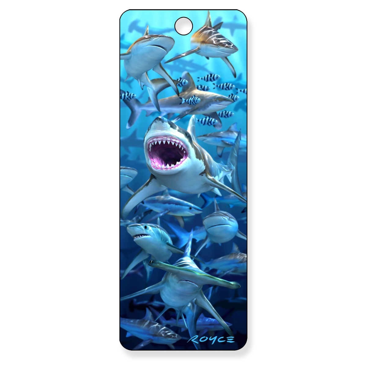 Marcador 3D com borla Shark Club Catwalk-669 Multicolorido 1