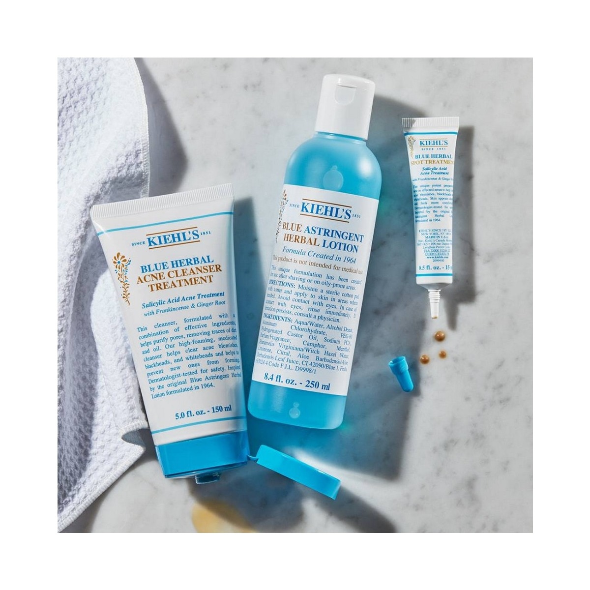 Blue Herbal Blemish Cleanser Treatment - 150 ml 3