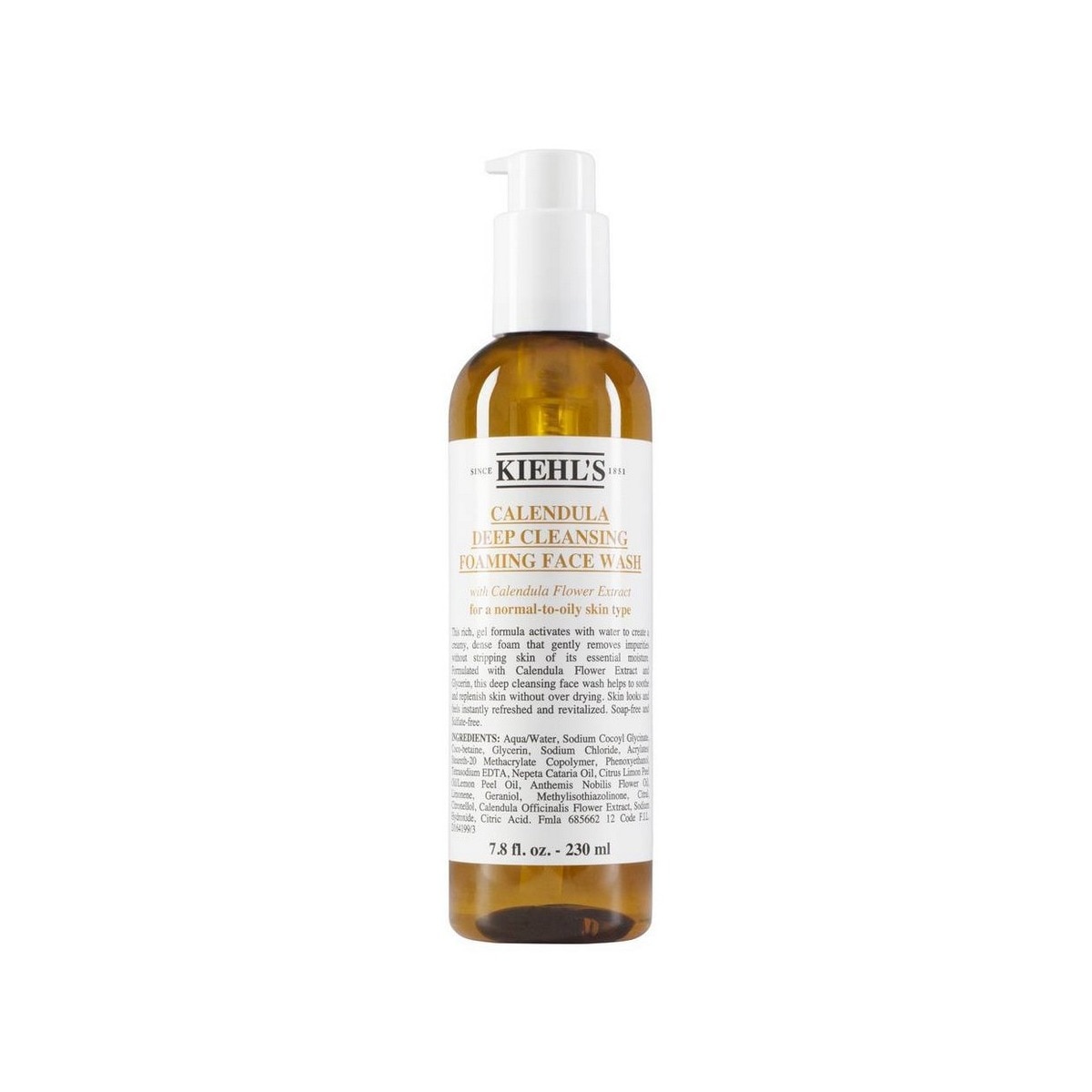 Calendula Deep Cleansing Foaming Face Wash - 230 ml 1