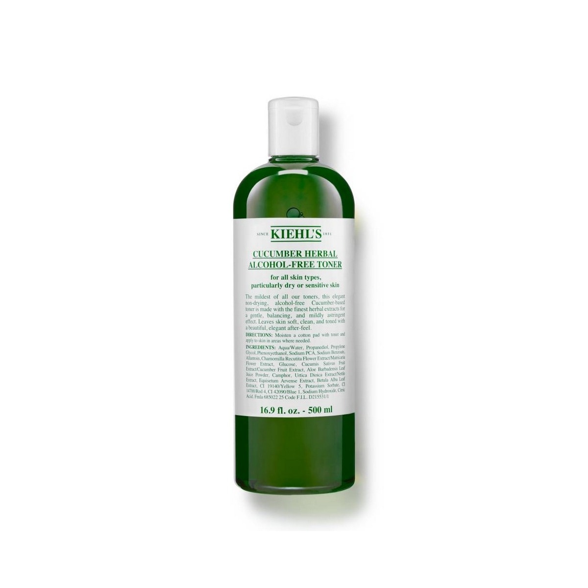 Cucumber Herbal Alcohol Free Toner - 500 ml 1
