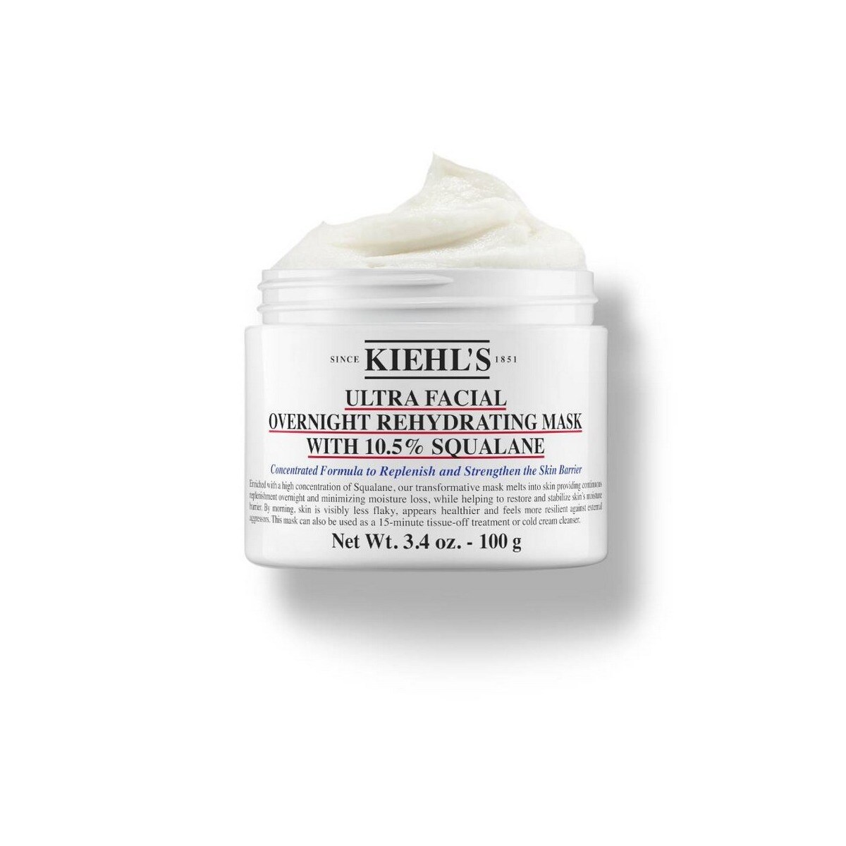 Ultra Facial Overnight Rehydrating Mask with 10.5% Squalane - 100 ml 2