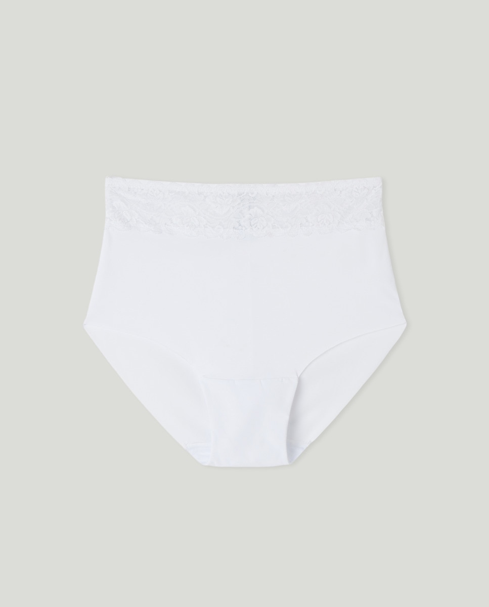 Braguita de mujer Unit Láser Cut Blanco-3
