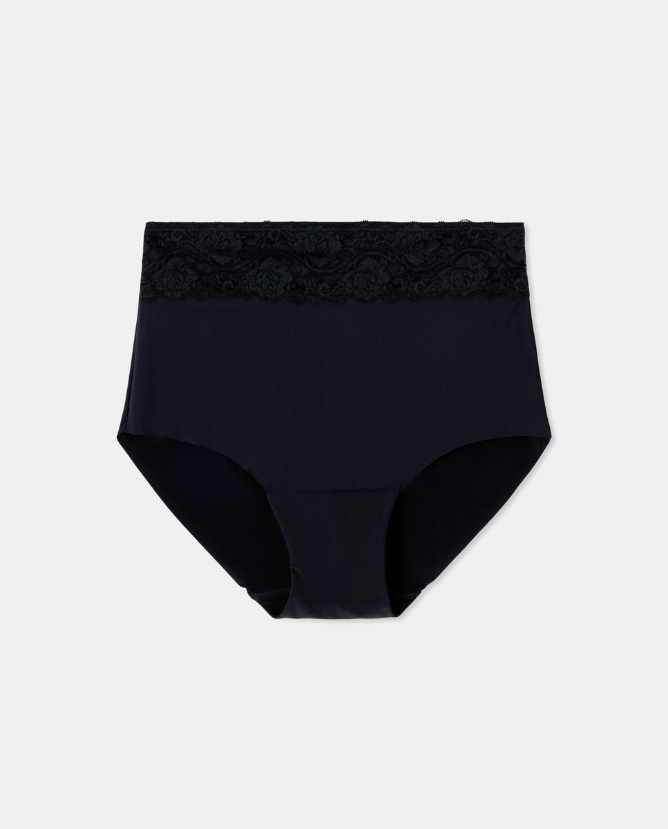 Braguita de mujer Unit Láser Cut Negro-3