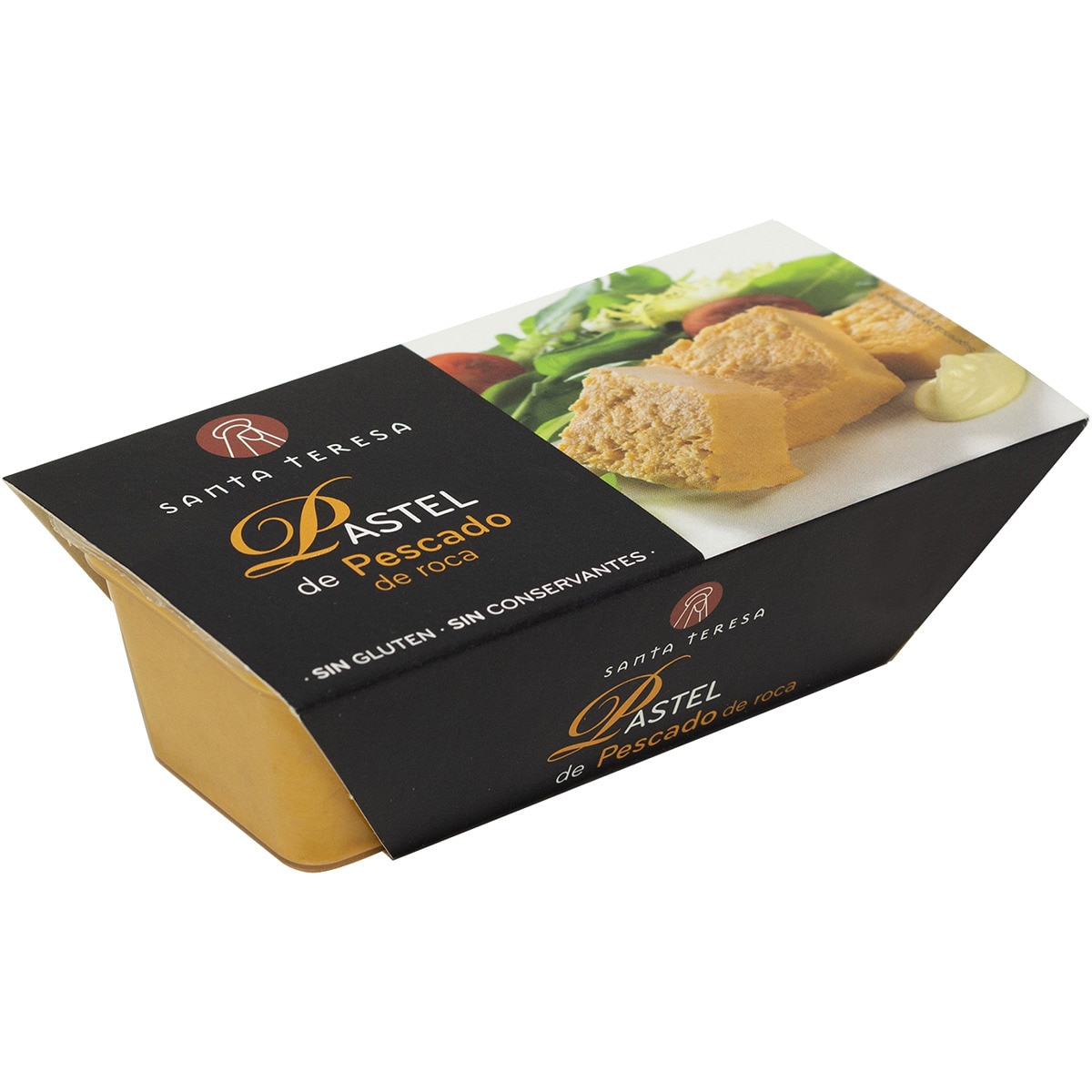 pastel de pescado de roca sin gluten envase 170 g