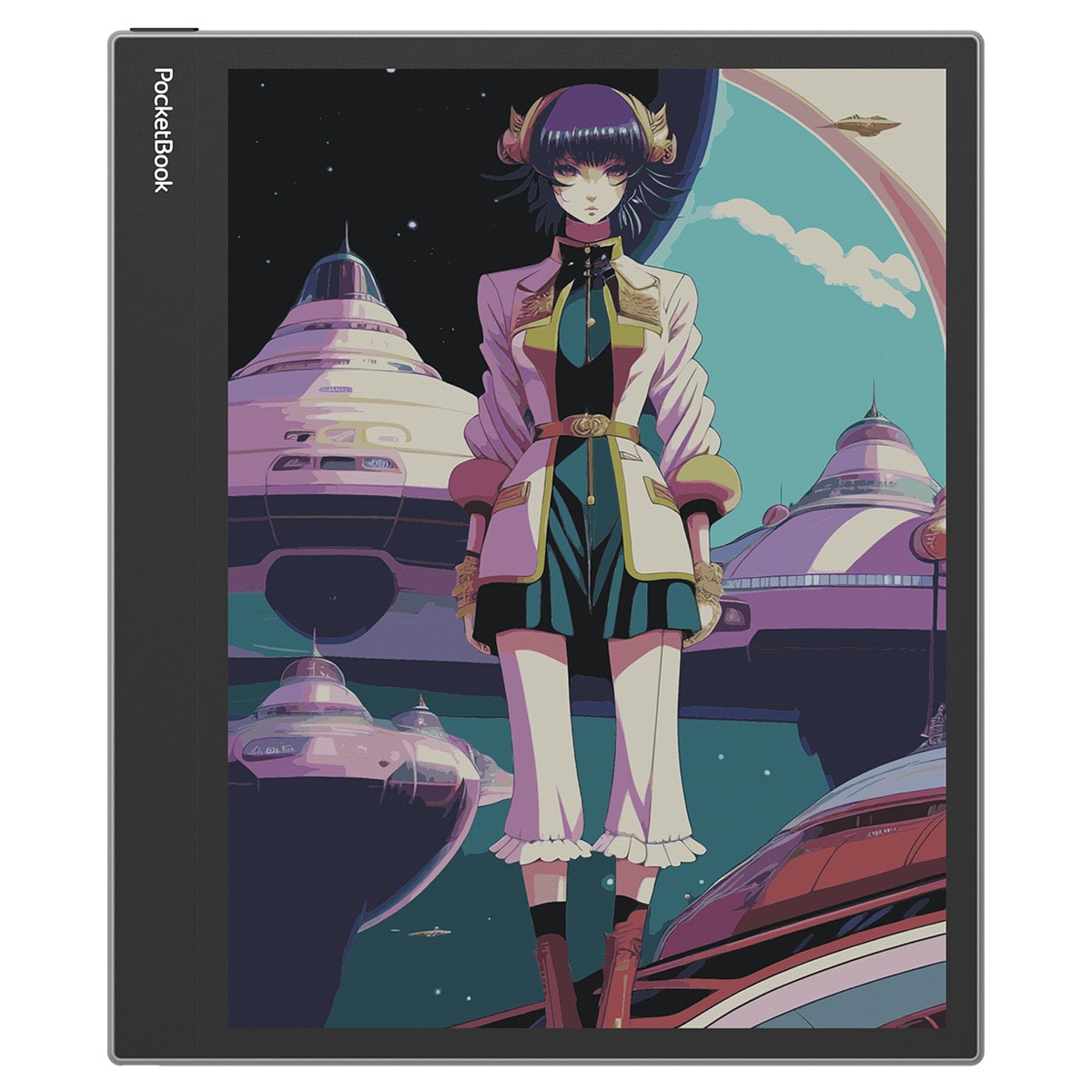 e-Reader PocketBook Inkpad Eo Mist Grey 10,3" E-Ink Kaleido 3, Android y cámara integrada Gris niebla-1