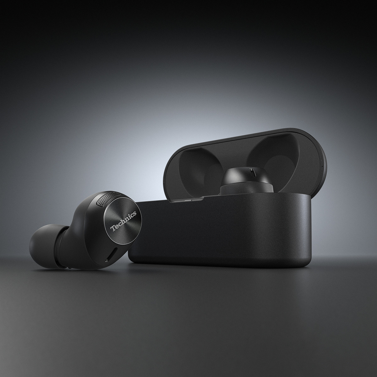 Auriculares True Wireless Technics EAH-AZ40M2EK negros, con Cancelación de ruido Negro-7