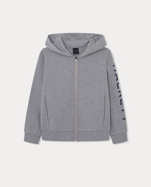Imagen 0 de Sudadera con capucha y cremallera de niño