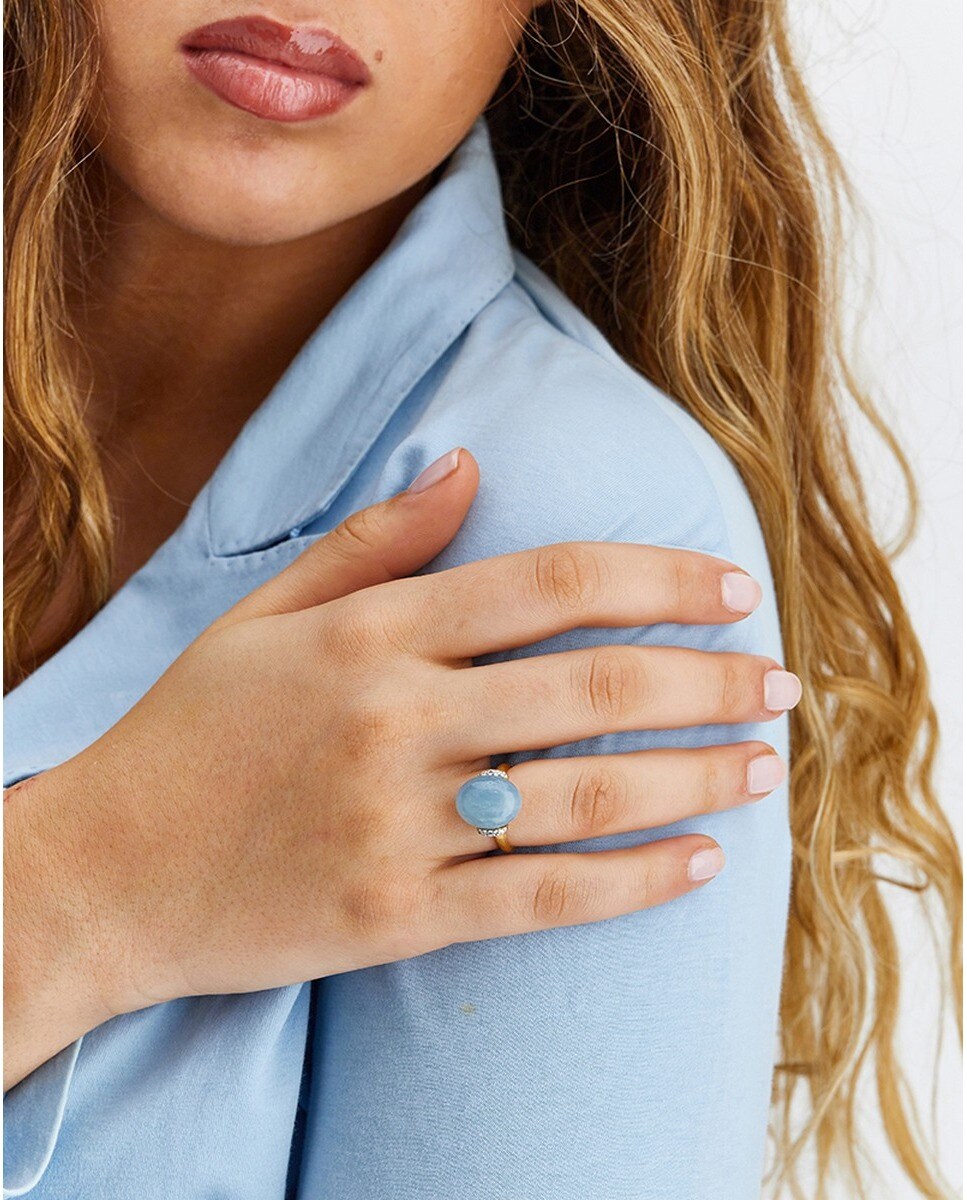 Anel Azure em Ouro e Diamantes 5