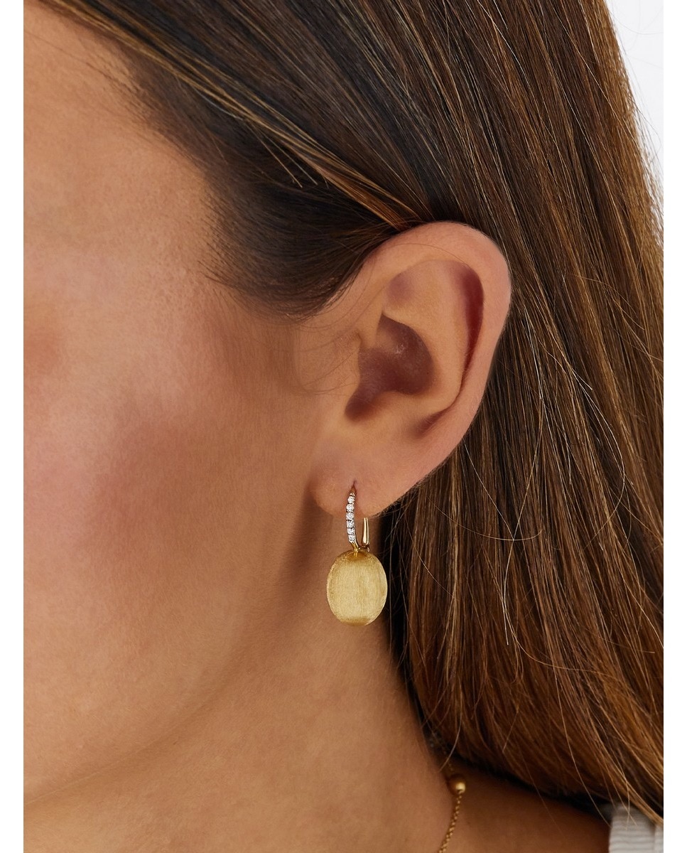 Brincos Ciliegine em Ouro e Diamantes 3