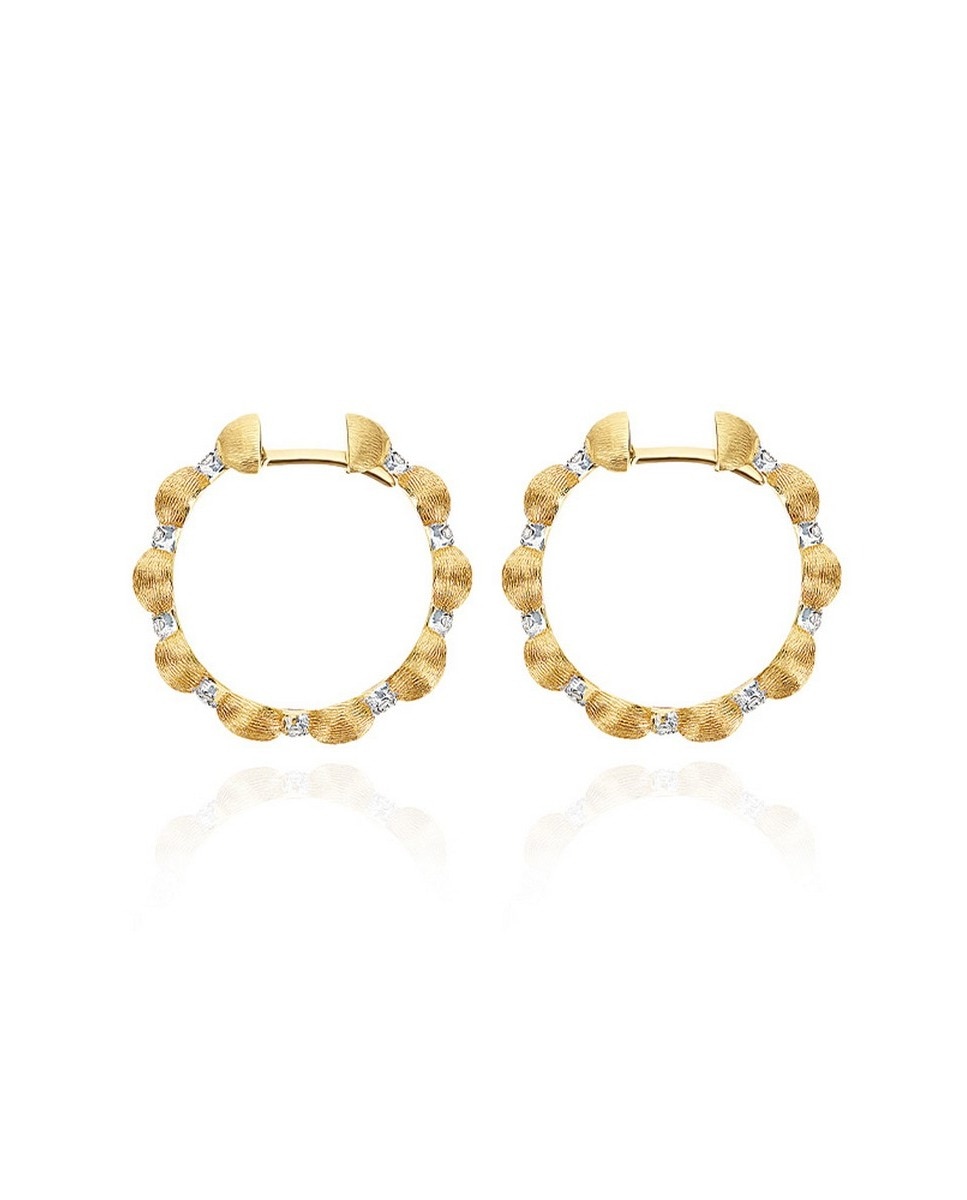 Brincos Dancing Élite em Ouro e Diamantes 2