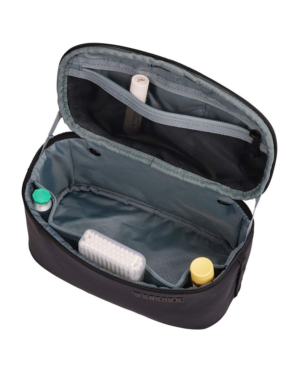 Bolsa Nylon de Artigos de Higiene - Preto Preto-4