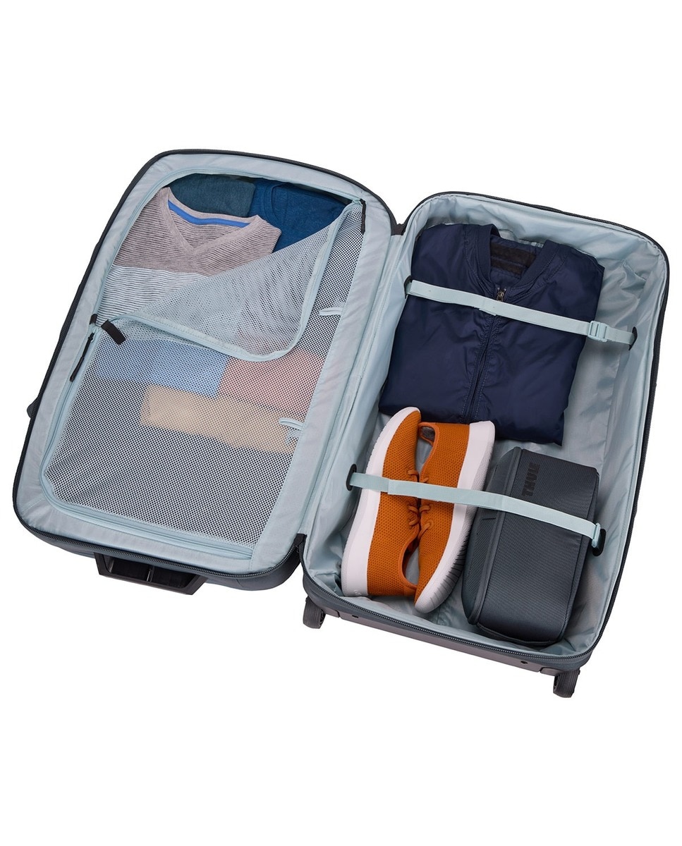 Mala de Porão 90L com Rodas em Nylon e Poliéster e Poliésteron - Azul Escura Azul-4