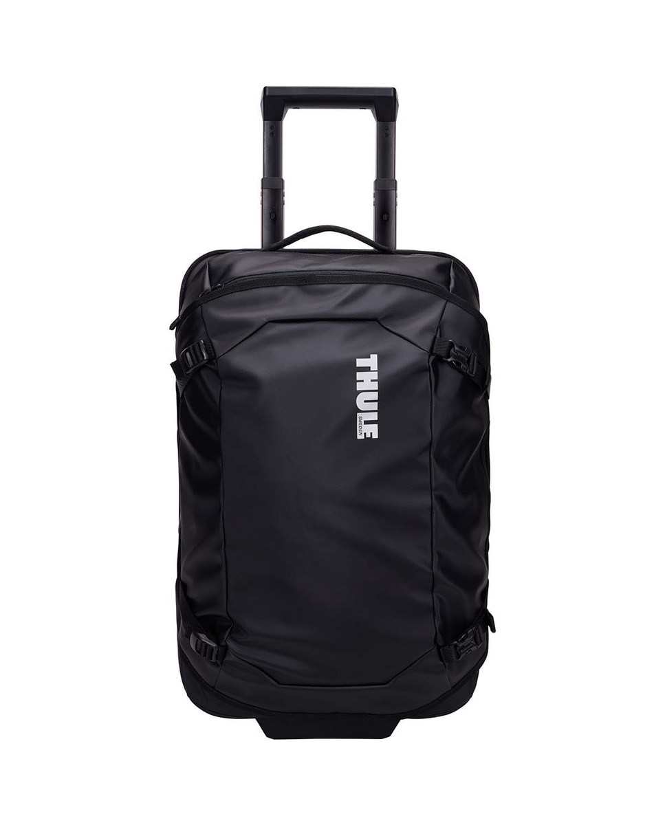 Mala com Rodas em Poliéster - Preto Preto-2