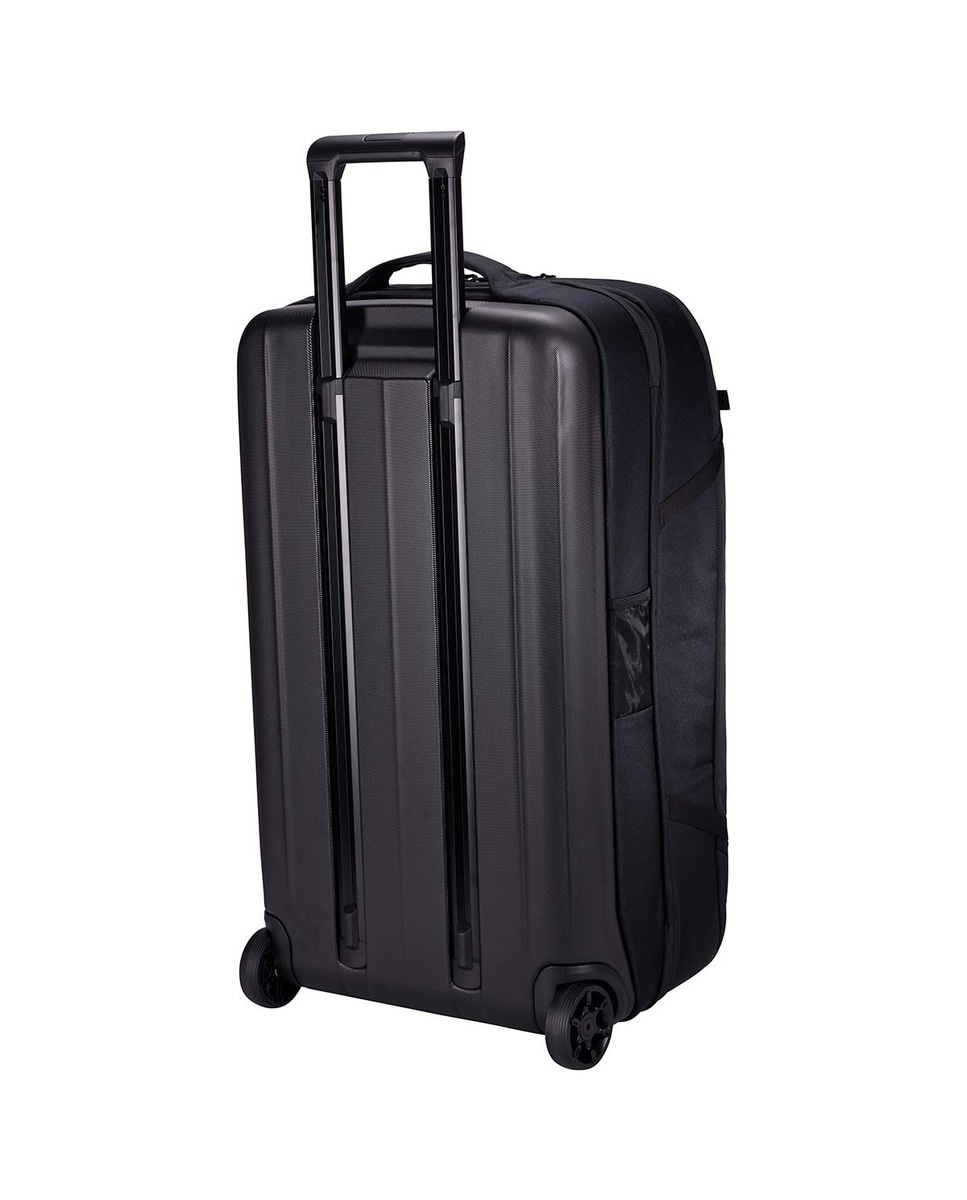 Mala Saco de Porão com Rodas em Poliéster e Nylon - Preto Preto-3