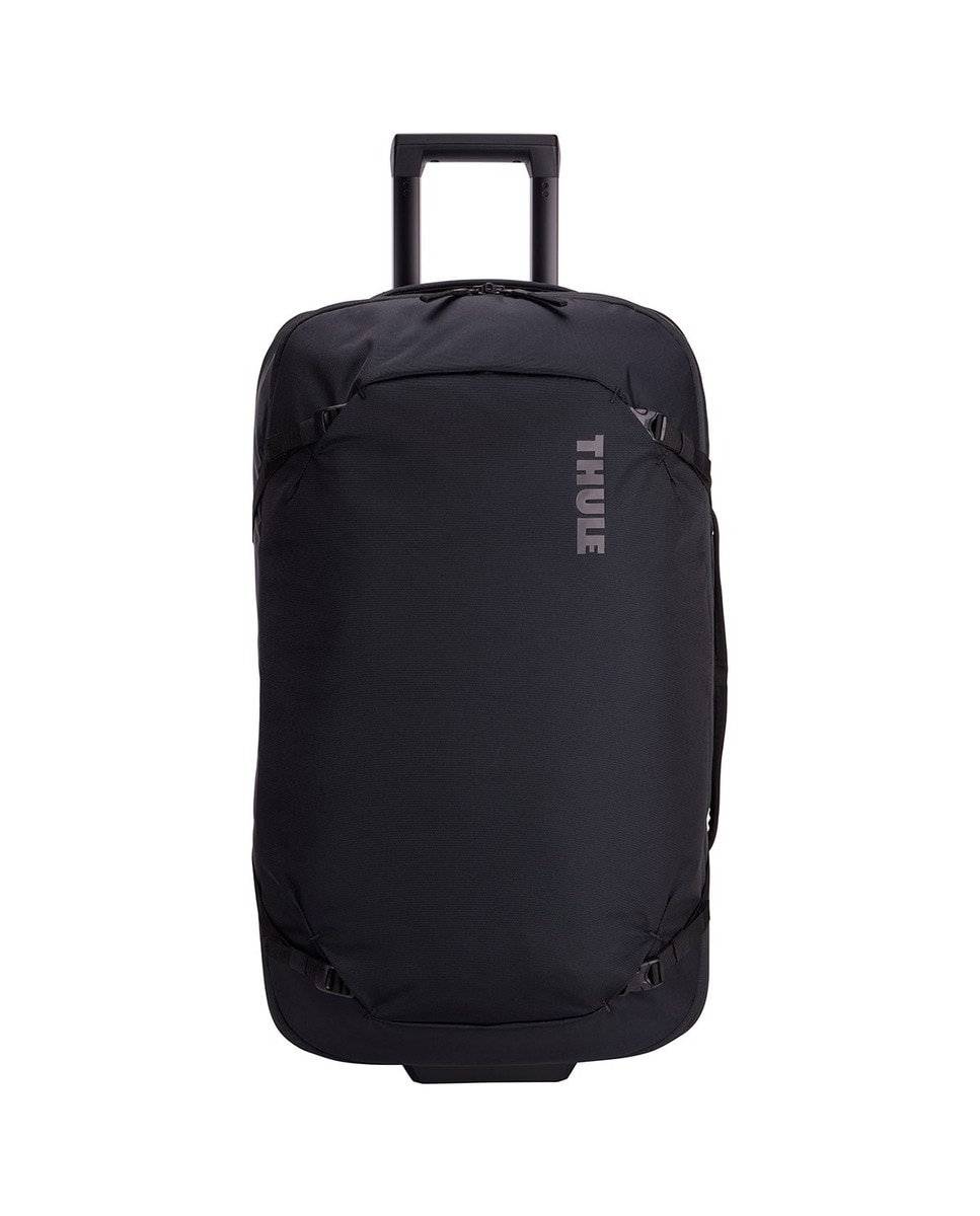 Mala Saco de Porão com Rodas em Poliéster e Nylon - Preto Preto-2