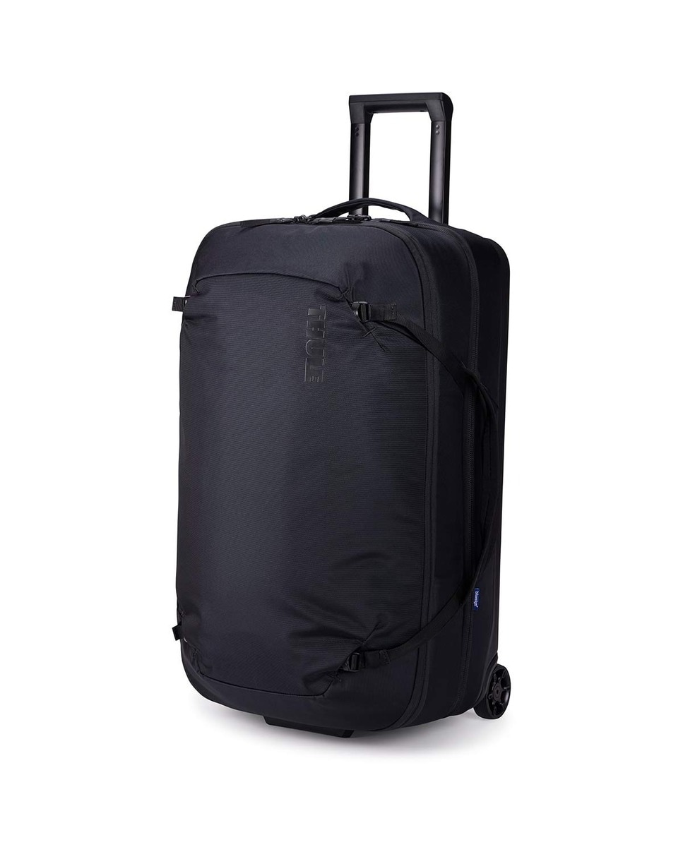 Mala Saco de Porão com Rodas em Poliéster e Nylon - Preto Preto-1