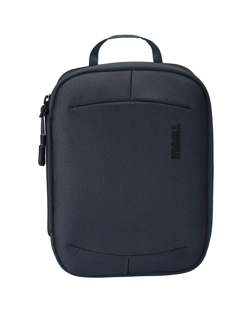 Organizador de Equipamentos Electrónicos Grande Nylon e Poliéster - Cinza Grey-2