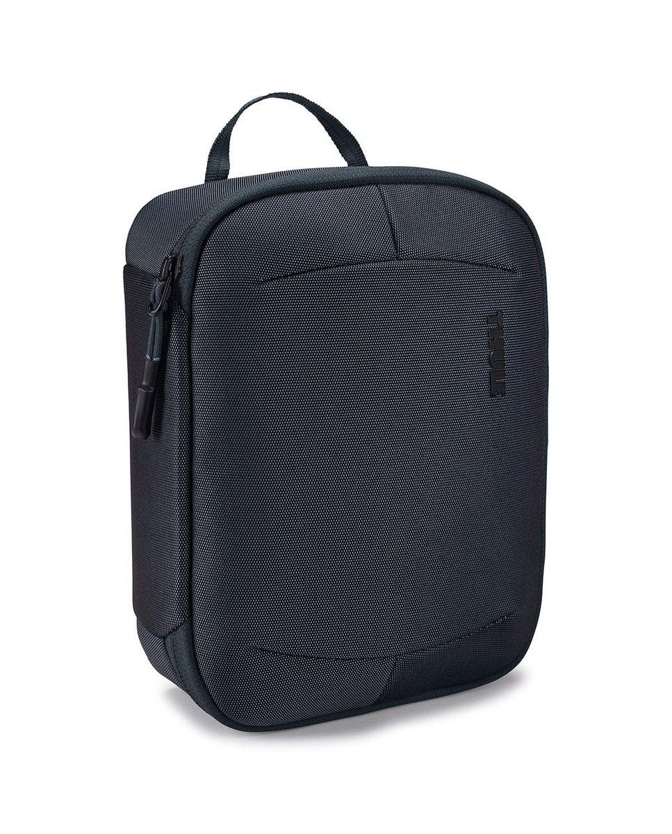 Organizador de Equipamentos Electrónicos Grande Nylon e Poliéster - Cinza Grey-1