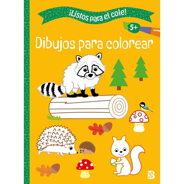 Imagen 0 de LISTOS PARA EL COLE - DIBUJOS PARA COLOREAR +5  (Tapa blanda)