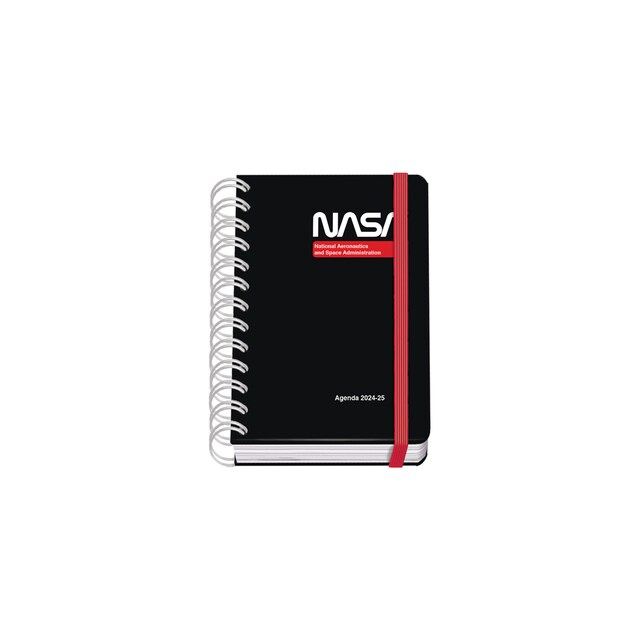 Imagen 0 de Agenda escolar A6 espiral día página nasa Dohe bilingüe.