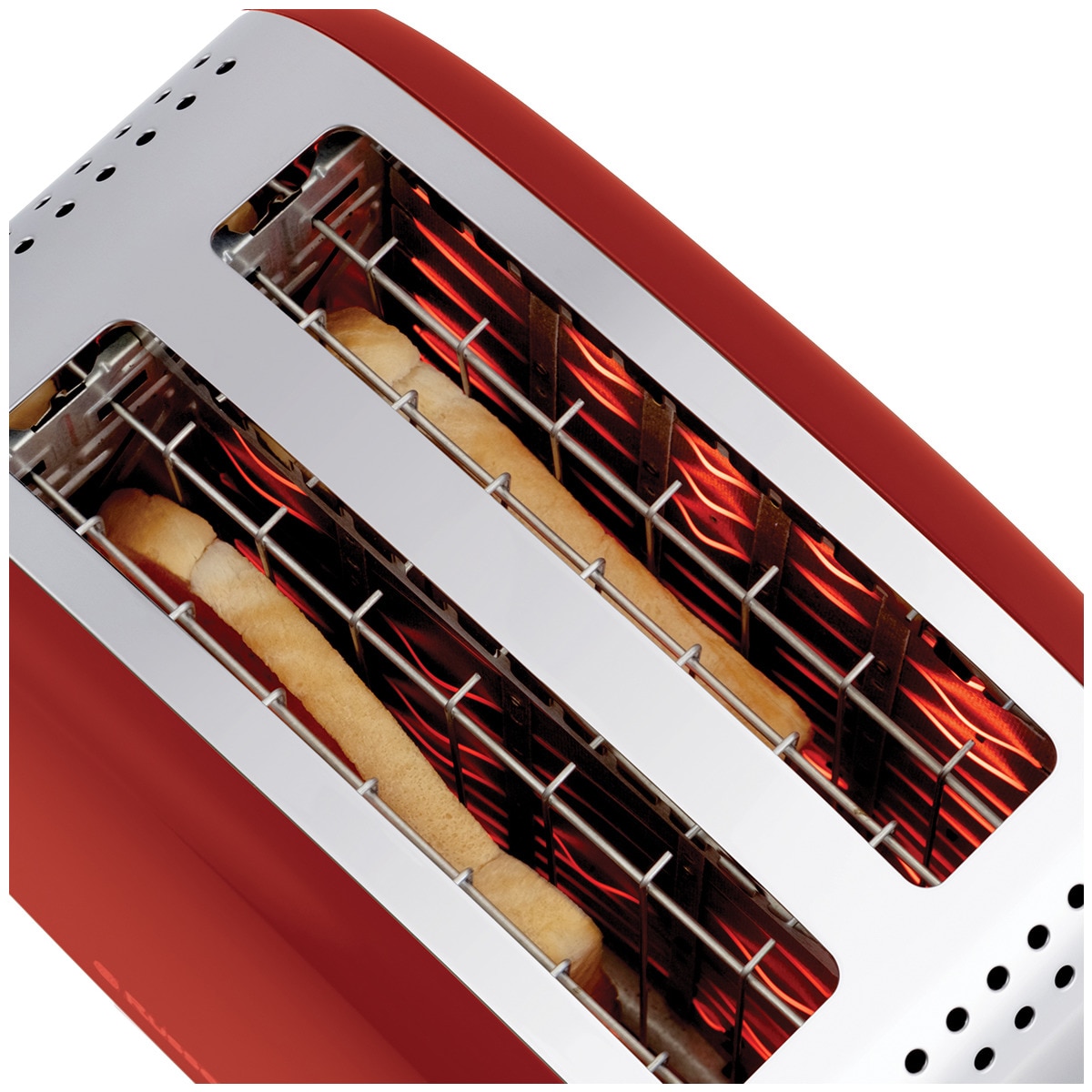 Tostador Russell Hobbs Colours Red con 2 ranuras Rojo-4