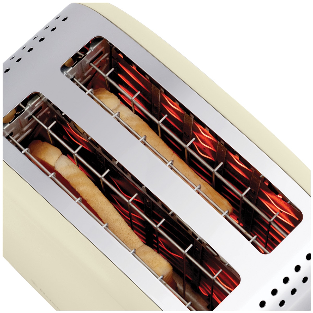 Tostador Russell Hobbs Colours Plus Cream con 2 ranuras Crema-4