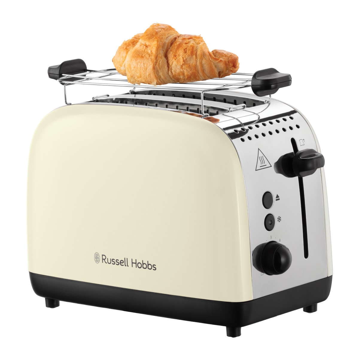 Tostador Russell Hobbs Colours Plus Cream con 2 ranuras Crema-3