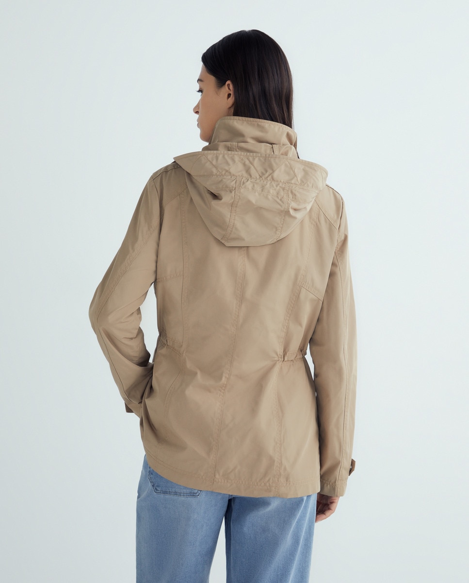Casaco Urbano Weather Protection Camel-3