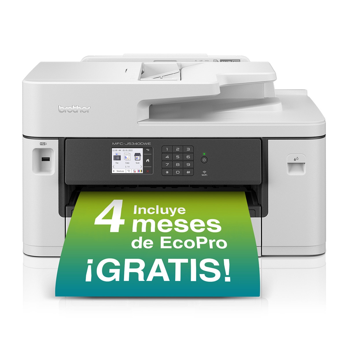 Imagen 0 de Impresora Multifunción tinta Brother MFC-J5340DWE. Fax