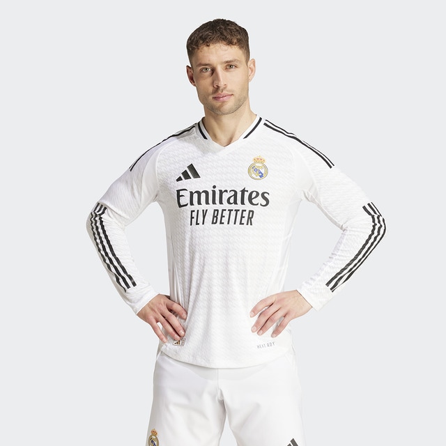 Imagem 0 de T-shirt de Homem 1.º Equipamento Real Madrid CF 2024-2025 Authentic