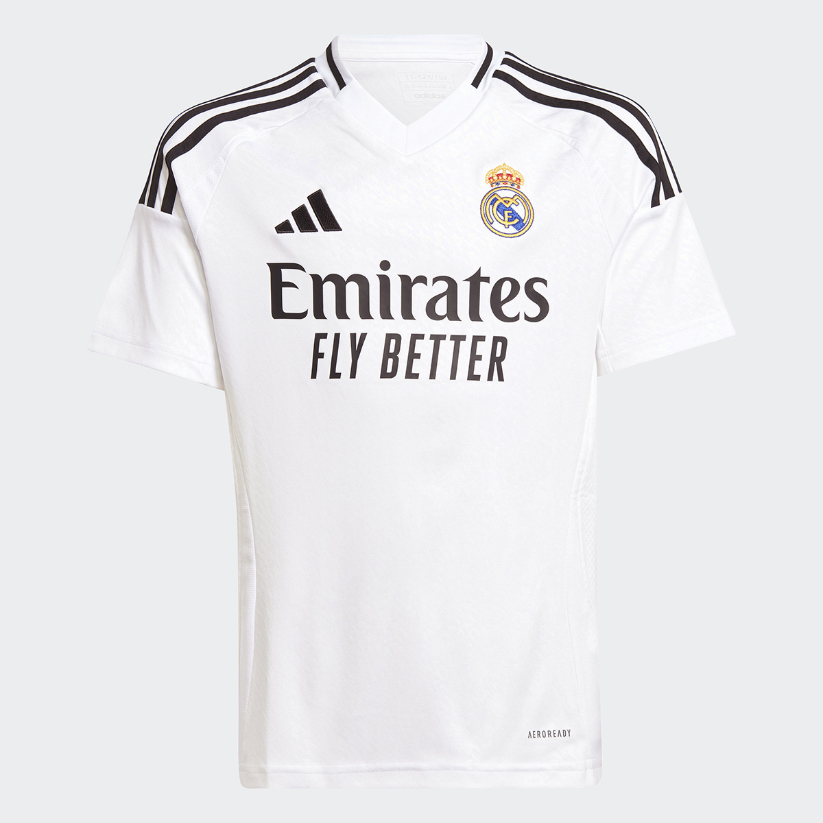 T-shirt de Criança 1.º Equipamento Real Madrid CF 2024-2025 Rodrygo 11 Branco-2