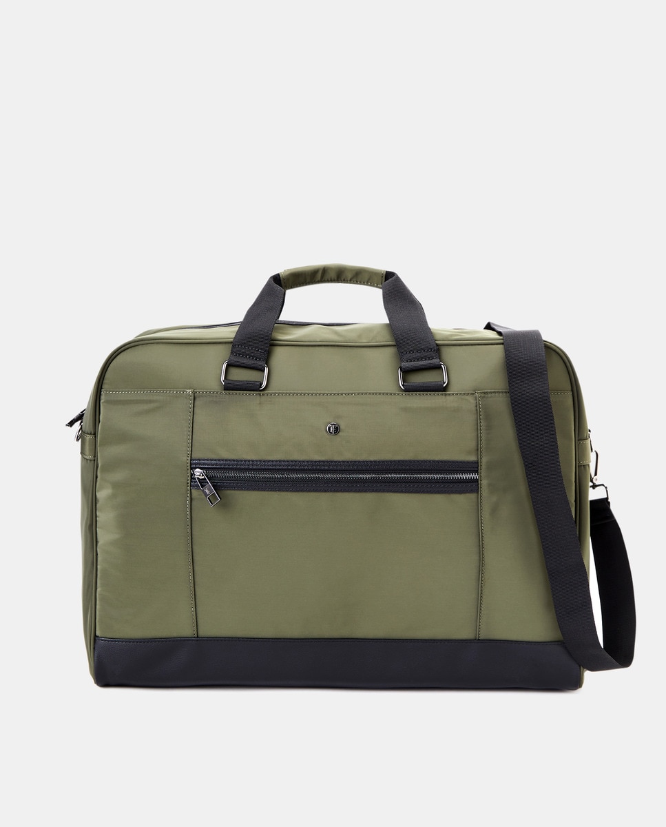 Mala em Nylon Caqui-1