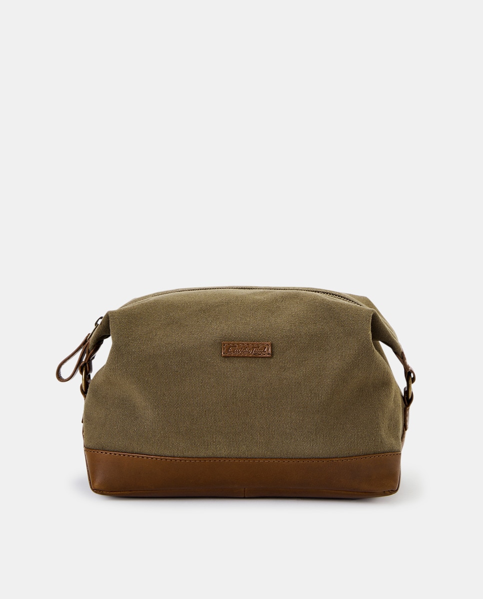 Imagem 0 de Nécessaire em Lona e Pele