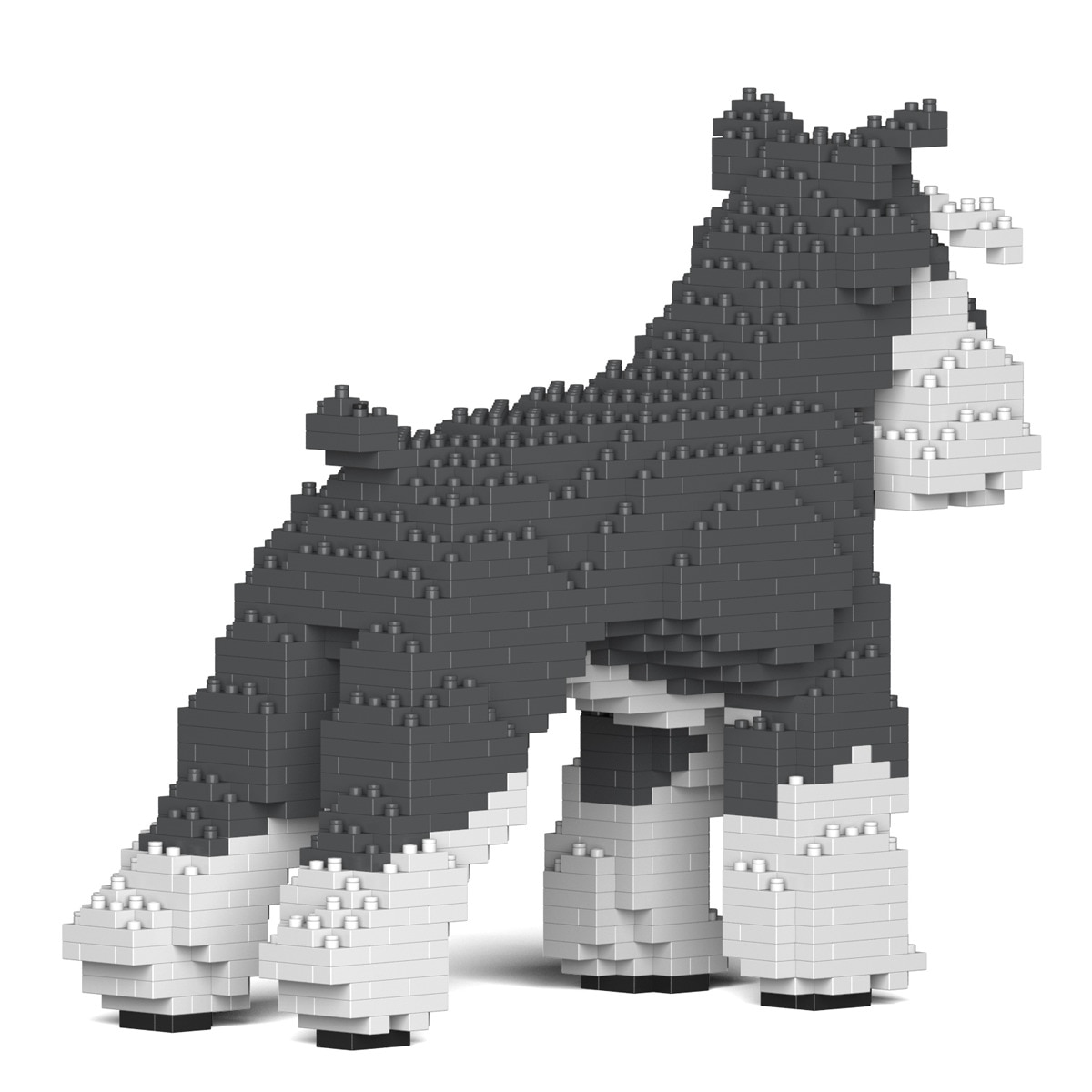 Blocos de Construção Jekca Standard Schnauzer 01S-M01 3