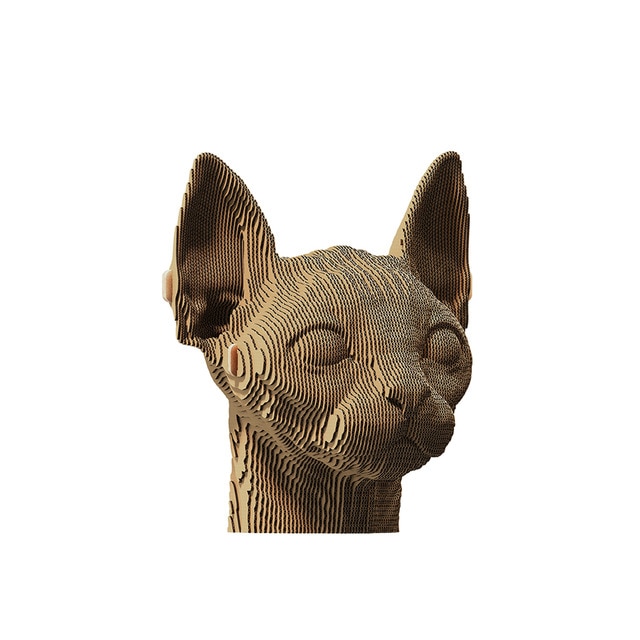 Imagem 0 de Maquetes de Cartão Cartonic Sphynx Cat