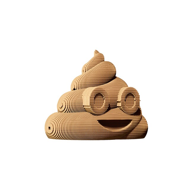 Imagen 0 de Maquetas de cartón Cartonic Poop