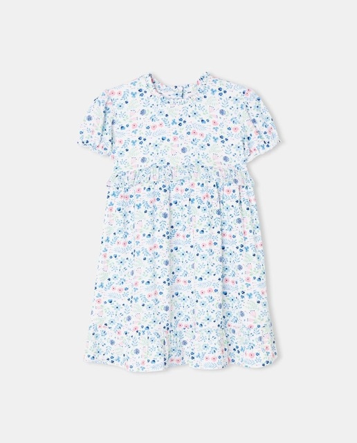 Imagen 0 de Vestido de niña estampado flores