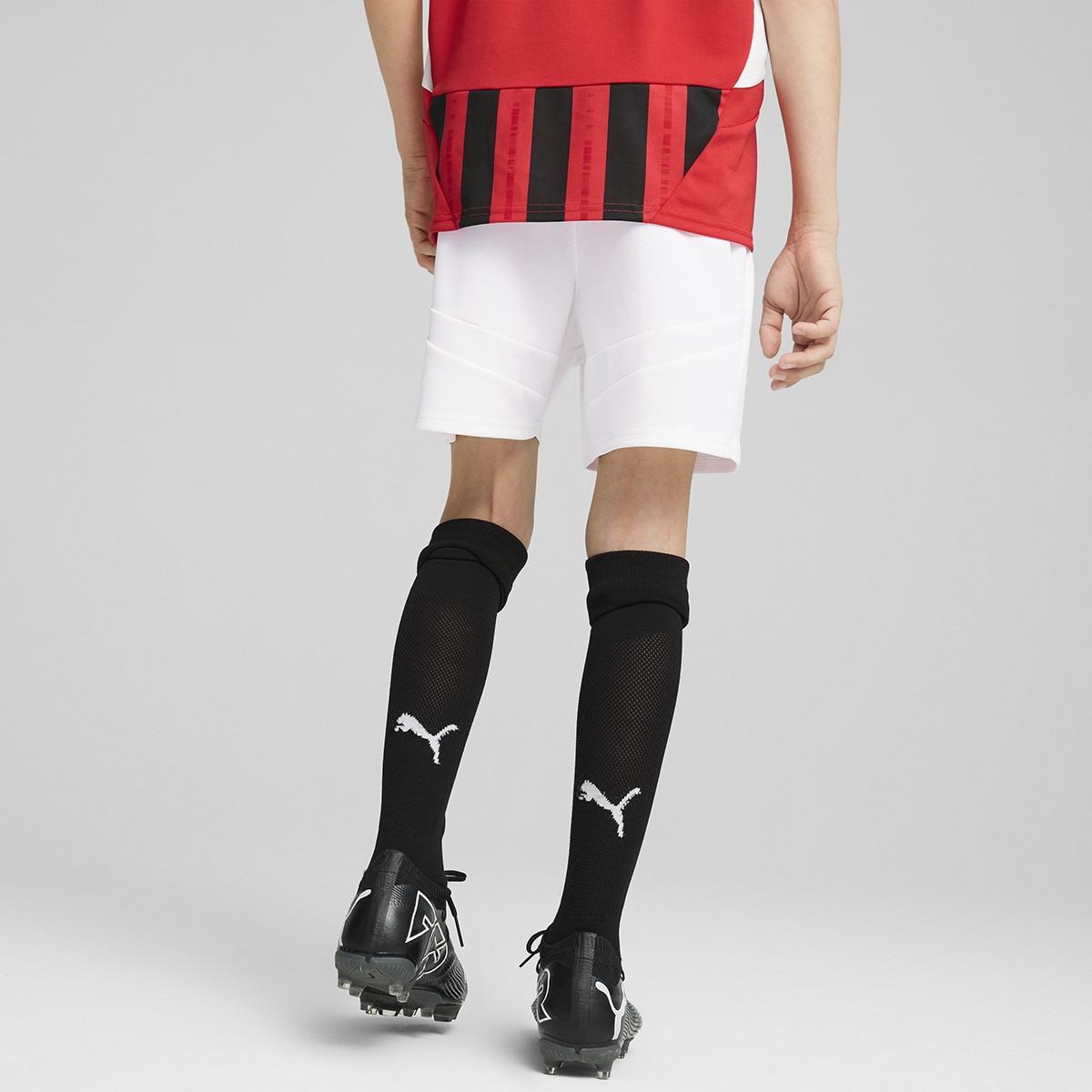 Calções de Criança 1.º Equipamento AC Milan 2024-2025 Branco-2