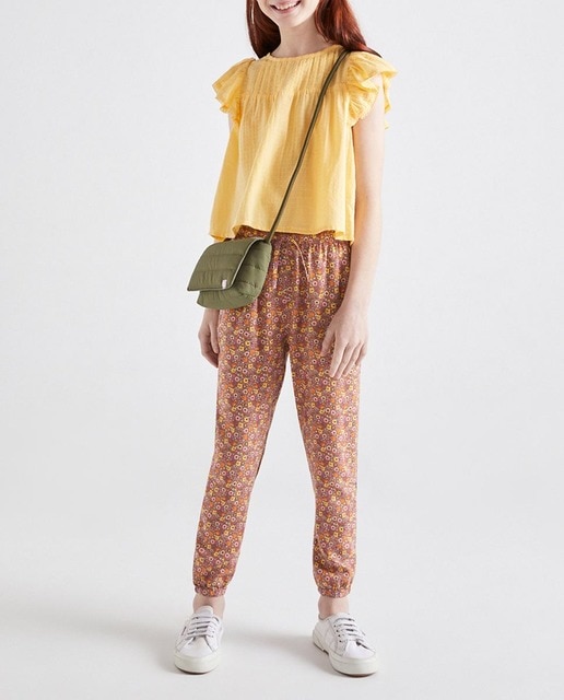 Imagen 0 de Pantalón fluido estampado de niña