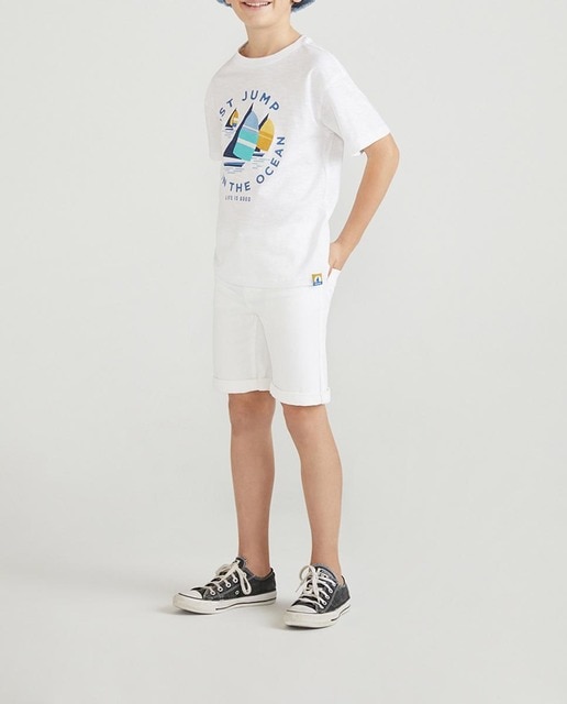 Imagen 0 de Bermuda vaquera de niño cinco bolsillos