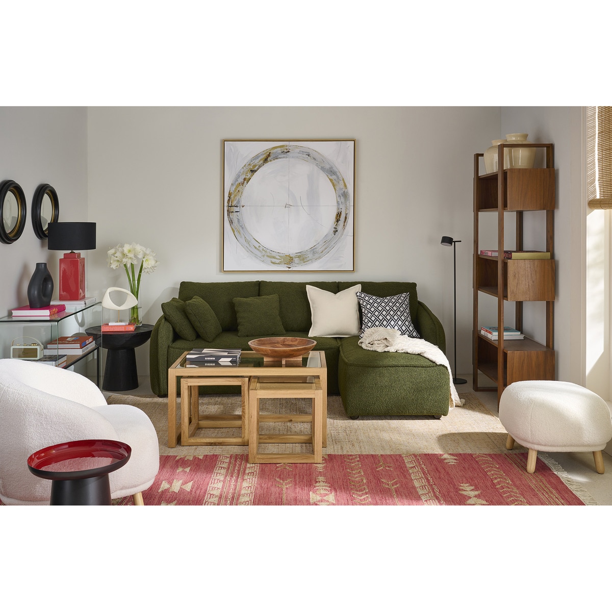 Capa de Almofada de Linho Niza Natural-5