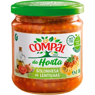 da Horta Bolonhesa de Lentilhas frasco 360 g - Compal