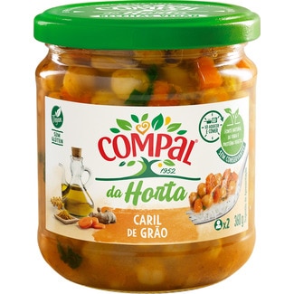 da Horta Caril de Grão frasco 360 g - Compal