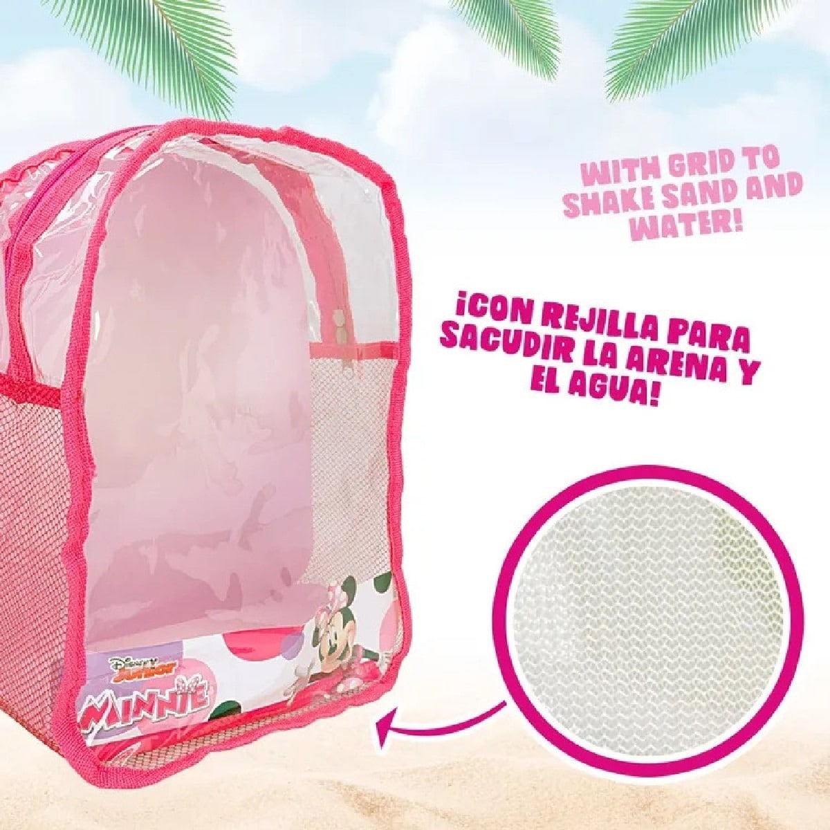 Minnie Set Balde para Praia 3